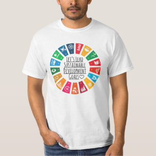 Lassen Sie uns die Nachhaltigen Entwicklungsziele  T-Shirt