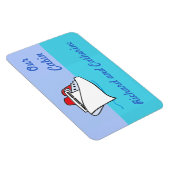 Lassen Sie uns die Personalisierte Türmarkierung a Magnet (Rechte Seite)