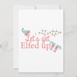 Lassen Sie uns die Urlaubskarte auffüllen Feiertagskarte