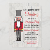 Lassen Sie uns dieses Party zum Cracking Holiday e Einladung (Vorne/Hinten)