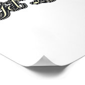 Lassen Sie uns ein klassisches kreatives Lässig Poster (Ecke)