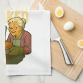 Lassen Sie uns ein Küchentuch backen (Viertel Falte)