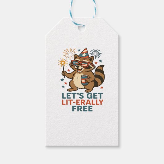 Lassen Sie uns ein lit-echtes kostenloses Design - Geschenkanhänger (Vorderseite)