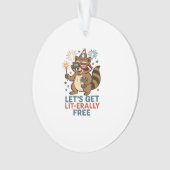 Lassen Sie uns ein lit-echtes kostenloses Design - Ornament (Vorderseite)