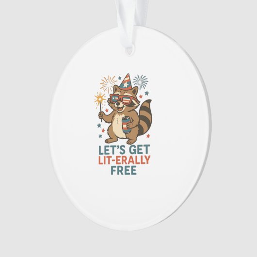 Lassen Sie uns ein lit-echtes kostenloses Design - Ornament (Vorderseite)