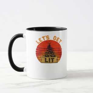 Lassen Sie uns ein Vintages Weihnachtsangebot für Tasse