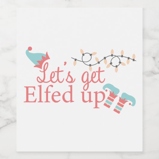 Lassen Sie uns ein Weinetikett bekommen (Einzelnes Label)