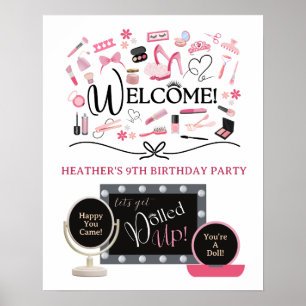 Lassen Sie uns ein Willkommenspopster erstehen Poster