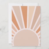 Lassen Sie uns eine fröhliche Einladung zum Geburt (Rückseite)