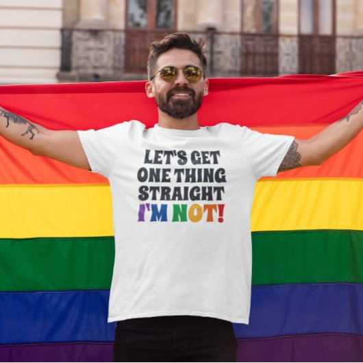 Lassen Sie uns eine Sache direkt bekommen, die mir T-Shirt