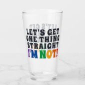 Lassen Sie uns eine Sache direkt bekommen, ich bin Glas (Vorderseite)