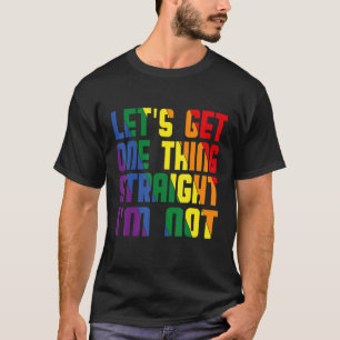 Lassen Sie uns eine Sache direkt bekommen, ich bin T-Shirt