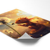 Lassen Sie uns eine Wunschausdruck & zum Herunterl Poster (Ecke)