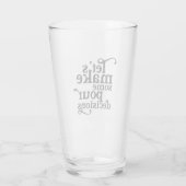 Lassen Sie uns einige wichtige Entscheidungen tref Glas (Rückseite)