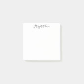 Lassen Sie uns es fertig machen Inspiration Post-it Klebezettel (Vorderseite)