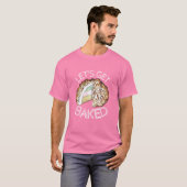 Lassen Sie uns gebacken Alaska Ice Cream Funny Fei T-Shirt (Vorne ganz)