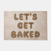 Lassen Sie uns gebackene Lebkuchen kochen Fußmatte (Vorderseite)