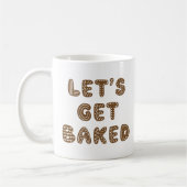 Lassen Sie uns gebackene Lebkuchen kochen Kaffeetasse (Links)