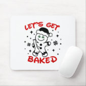 Lassen Sie uns gebackenes Lebkuchen Mann Weed Funn Mousepad (Mit Mouse)