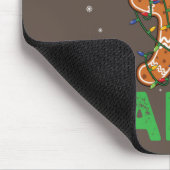 Lassen Sie uns gebackenes Lebkuchen Weihnachtsgebä Mousepad (Ecke)