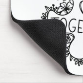 Lassen Sie uns gemeinsam Autismus Bewusstsein Mona Mousepad (Ecke)