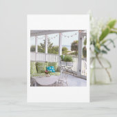 LASSEN SIE UNS GEMEINSAM EINLADEN EINLADUNG (Stehend Vorderseite)