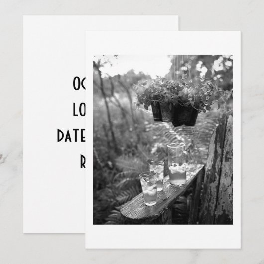 LASSEN SIE UNS GEMEINSAM EINLADEN EINLADUNG (Vorne/Hinten)