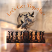 Lassen Sie uns gemeinsam Thunder_Cove Fensteraufkleber (Blatt 2)