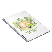 "Lassen Sie uns gerade gehen" - Retro Notizblock (Rechte Seite)