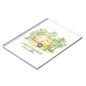 "Lassen Sie uns gerade gehen" - Retro Notizblock (Linke Seite)