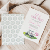 Lassen Sie uns Par-tee Golf Theme Baby Dusche Einl Einladung