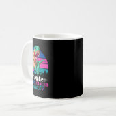 Lassen Sie uns Schilddrüsenkrebs aussterben Dinosa Kaffeetasse (Vorderseite Links)
