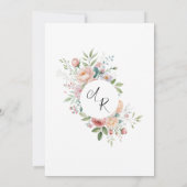 Lassen Sie uns sie duschen mit Liebe Paare Dusche Einladung (Rückseite)