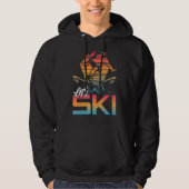 Lassen Sie uns Ski-Aktivität Sport Skifahren Reise Hoodie (Vorderseite)