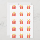 Lassen Sie uns springende Trampolin Park Kindergeb Einladung (Rückseite)