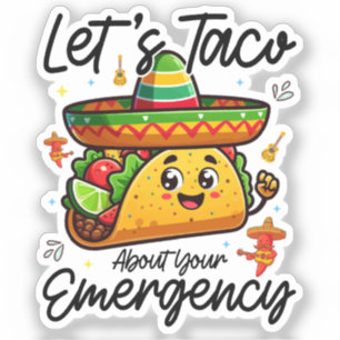 Lassen Sie uns über Ihr Notfallzentrum De Mayo Coo Aufkleber