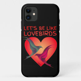 LASSEN SIE UNS WIE LOVEBIRDS Valentinstag Geschenk Case-Mate iPhone Hülle