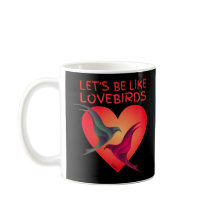 LASSEN SIE UNS WIE LOVEBIRDS Valentinstag Geschenk