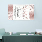 Lassen Sie uns Wild Animal Print Bachelorette begr Banner (Messeveranstaltung)