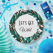 Lassen Sie uns Wild Tellers Junggeselinnen-Abschie Pappteller (Party)