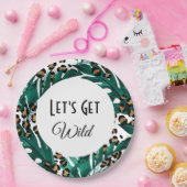 Lassen Sie uns Wild Tellers Junggeselinnen-Abschie Pappteller (Party)