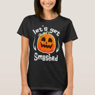 Lassen Sie uns zusammengestrichene Kürbiskuchen zu T-Shirt