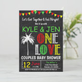 Lassen Sie uns zusammenkommen, eine Liebe Paare Ba Einladung (Stehend Vorderseite)