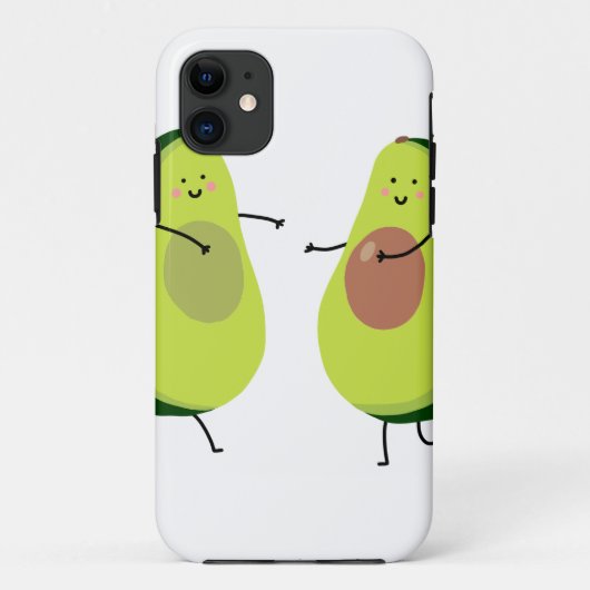 LASSEN SIE US AVOCUDDLE, AVOCADO-ENTWURF Case-Mate iPhone HÜLLE (Rückseite)