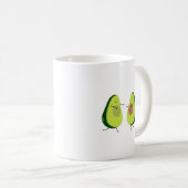 LASSEN SIE US AVOCUDDLE, AVOCADO-ENTWURF KAFFEETASSE (VorderseiteRechts)