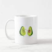 LASSEN SIE US AVOCUDDLE, AVOCADO-ENTWURF KAFFEETASSE (Links)