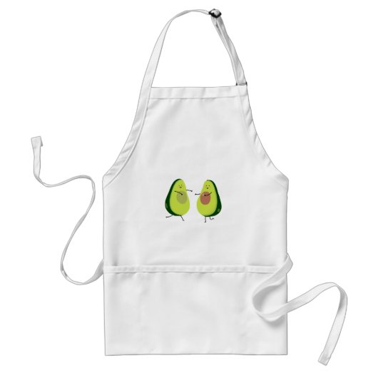 LASSEN SIE US AVOCUDDLE, AVOCADO-ENTWURF SCHÜRZE (Vorne)