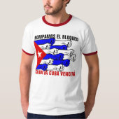 LASSEN SIE US DIE BLOCKADE BRECHEN T-Shirt (Vorderseite)