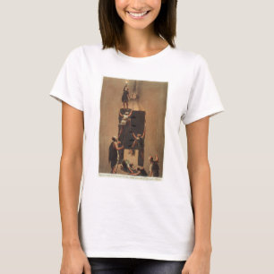 Lassen Sie von der zweiten bis dritten Galerie im T-Shirt
