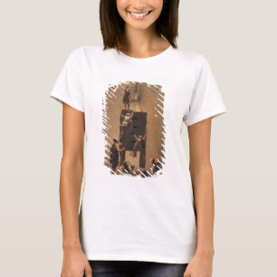 Lassen Sie von der zweiten bis dritten Galerie im T-Shirt